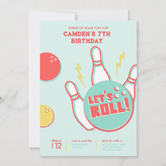 Inbjudan till Bowling-partiet