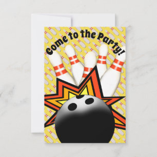 Inbjudan till Bowling-partiet