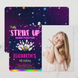 Inbjudan till Bowling Photo