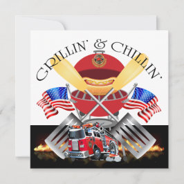 Inbjudan till brandförsvaret Grillin och Chillin