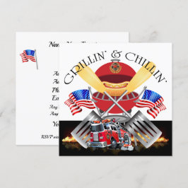 Inbjudan till brandförsvaret Grillin och Chillin