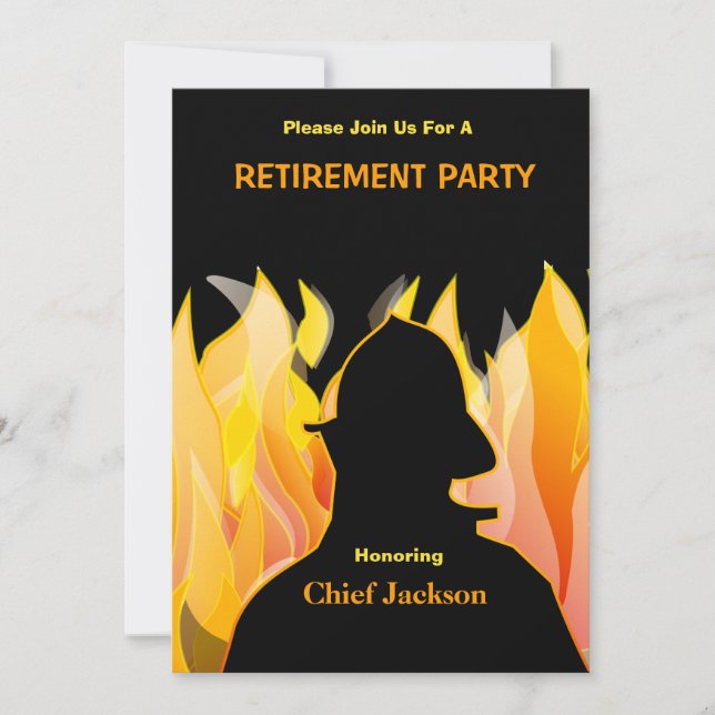 Inbjudan till brandman/brandchef Pension (Framsida)