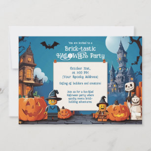 Inbjudan till Brick-tastic Halloween fest