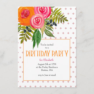 Inbjudan till Bright Birthday
