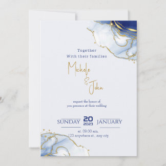 Inbjudan till bröllop firande