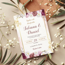 Inbjudan till bröllop-kort - bröllop-kort - digita