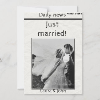 inbjudan till bröllop och fester magnetisk inbjudningskort