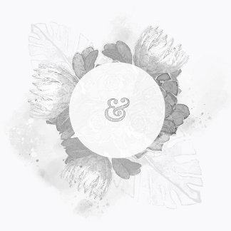 Inbjudan till Bröllop spara datum för te och växte