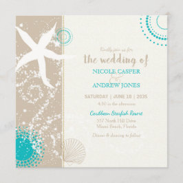 Inbjudan till bröllopsbröllop på festlig Chic