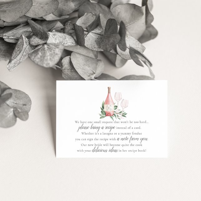 Inbjudan till bröllopsfest för Rosévin - förfrågan (Skapare uppladdad)