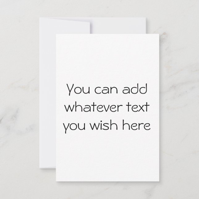 Inbjudan till bröllopsinbjudan för inbyggd vit Blo (Baksida)