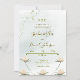 inbjudan till bröllopsinbjudan Ro