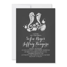 Inbjudan till bröllopsinbjudan till Chalkboard-str