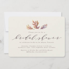 Inbjudan till bröllopskdusch