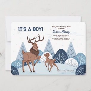 Inbjudan till Buck and Son Baby Shower