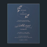 Inbjudan till budgetblått och Rosa-bröllop Flygblad<br><div class="desc">******* DET HÄR ÄR INTE EN STANDARDINBJUDAN TILL STORLEK WEDDING. INGA ENVELOPES INGÅR. FÖR KORT LAGRAR, TIKARKORT, KONTROLLERA VÅR KORTSSAMLING FÖR NORMALA WEDDING-INVITATIONER OCH ANDRA MATCHNINGSARTIKLAR. Den här flygaren innehåller inte kuvert, papper flygblad. Spara pengar på formella inbjudningar med denna lilla inbjudan. ****** Designat för att samordna med vår Geometric...</div>