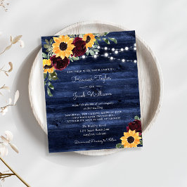 Inbjudan till budgetbröllop för solrosflottan i Rö