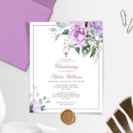 Inbjudan till budgeterad eukalyptus Violet Christe