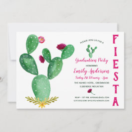 Inbjudan till Cacti Rosa i Mexikanska Fiesta Stude