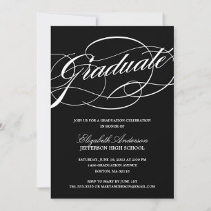 Inbjudan till Calligraphy Script Studenten