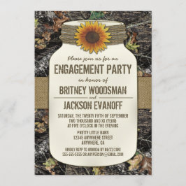 Inbjudan till Camo Engagment Party-gruppen land Ma