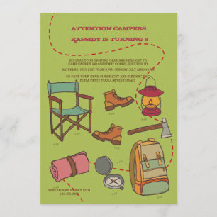Inbjudan till Camping Inslag