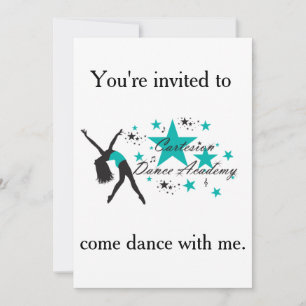 Inbjudan till Cartesion Dance Party