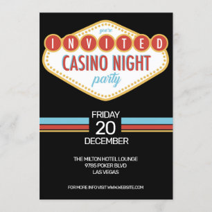 Inbjudan till Casino Nght Party