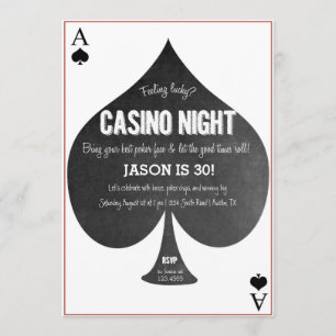 Inbjudan till Casino Night