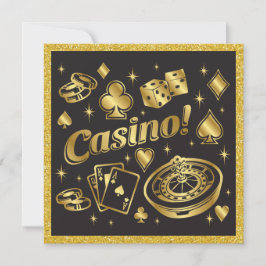 Inbjudan till Casino Night-fest
