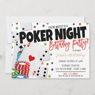 Inbjudan till Casino Night-fest