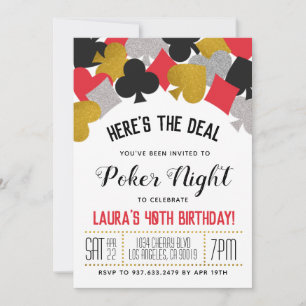 Inbjudan till Casino Poker