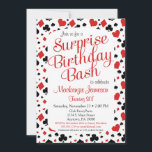Inbjudan till Casino Surprise Party Poker Vegas Ga<br><div class="desc">Den här roligten kasino kallas överraskningsfest och innehåller funktioner för att spela upp kortsymboler i bakgrunden med röd och svart text. Du hedrar kärlek den överraskning födelsedagsfest inbjudan du valde ut för att fira deras vinnande födelsedag. Underbar för 20:e 21:e 30:e 35en 40:e 45:e 50:e 60:e 65en 70:e 80:e 75:e-90:e...</div>