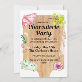 Inbjudan till Charcuterie Food Board