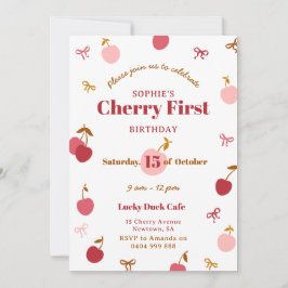 Inbjudan till Cherry Birthday