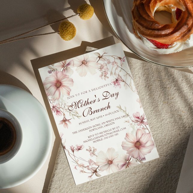 Inbjudan till Cherry Blommar Mors dag Brunch (Skapare uppladdad)