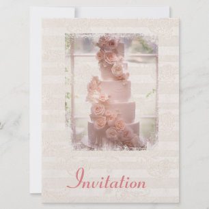 Inbjudan till Chic för inbjudan till Rustic Weddin