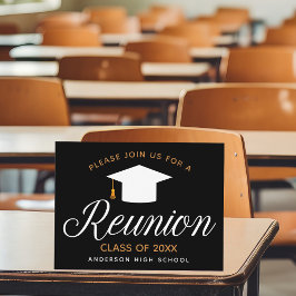 Inbjudan till chic High School Reunion Party