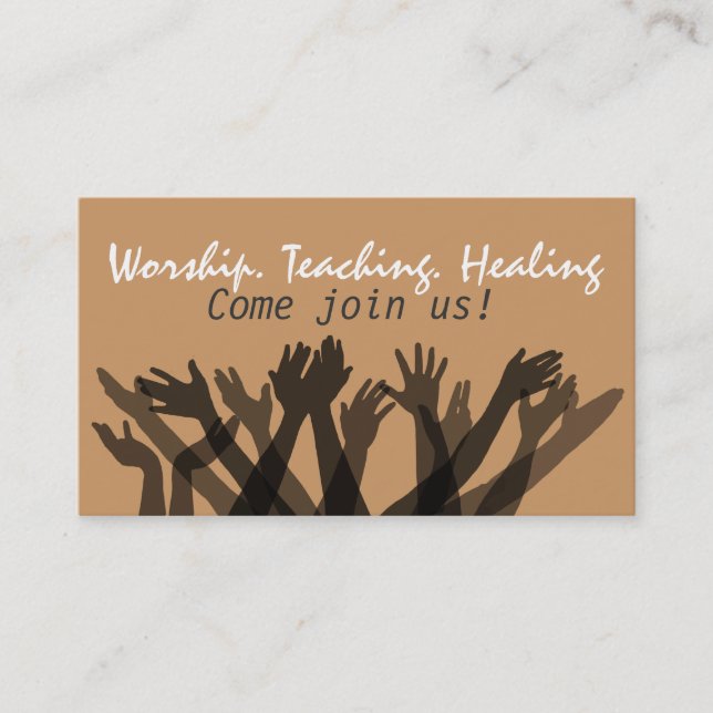 Inbjudan till Church.Worship.Bible.Healing.Prayer (Framsida)