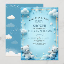 Inbjudan till cielito Lindo Baby Shower