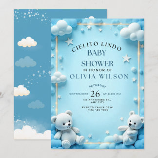 Inbjudan till cielito Lindo Baby Shower