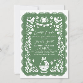 Inbjudan till cielito Lindo Baby Shower