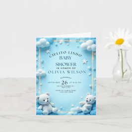 Inbjudan till cielito Lindo Baby Shower
