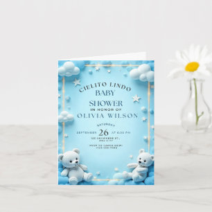 Inbjudan till cielito Lindo Baby Shower