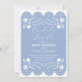 Inbjudan till Cielito Lindo Blue Baby Shower