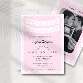 Inbjudan till Cielito Lindo Rosa Baby Shower