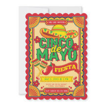 Inbjudan till Cinco de Mayo Fiesta