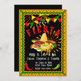Inbjudan till Cinco de Mayo Fiesta Salsa