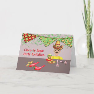 Inbjudan till Cinco de Mayo Party