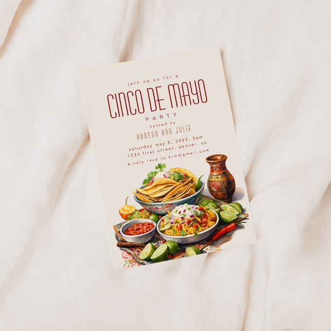Inbjudan till Cinco De Mayo Party (Skapare uppladdad)
